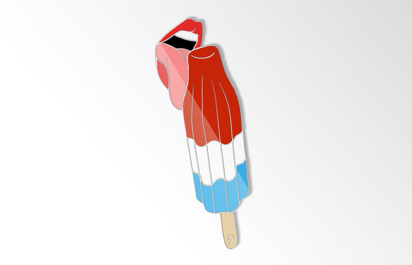 Bombs Away Lapel Pin by Keith P. Rein and Ruined Rep