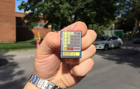 Boobies Calculator Pin