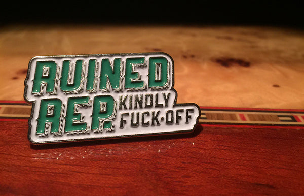 Ruined Rep Logo Lapel Pin
